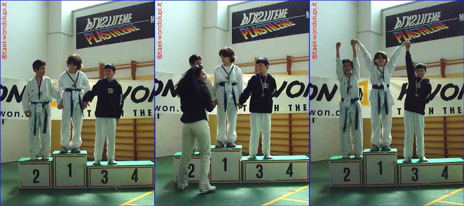 Nicola Ziggiotto sul podio, medaglia di Bronzo